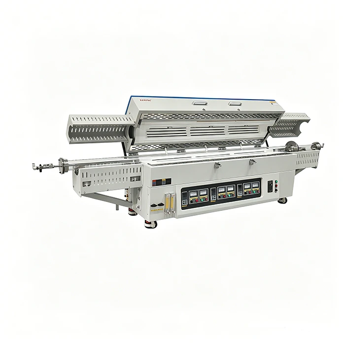 1200C 3 Zones CVD rotary tube furnace (3)